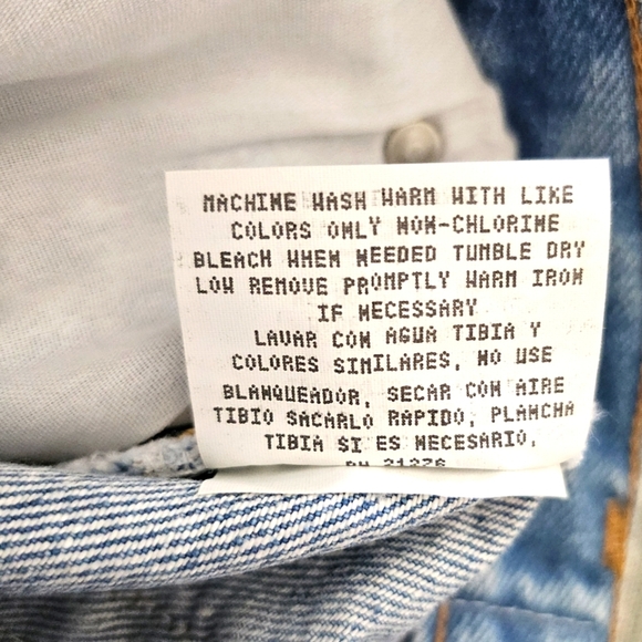 New Delta Burke Denim Jeans 18W Petite Vintage Deadstock Plus Blue Relaxed 90s - Picture 10 of 10